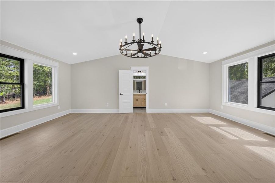 Spacious, unfurnished interior of a new home in , Monroe (Image 65).