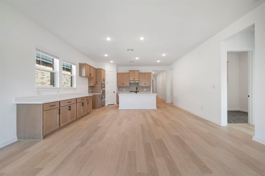 Furnished interior view inside a new home in Heritage, Dripping Springs (Image 10).