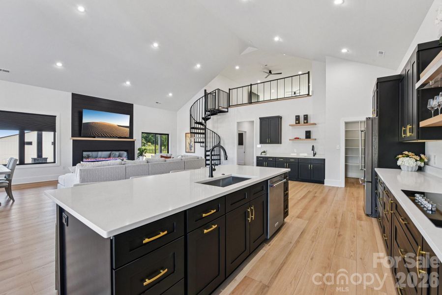 Furnished interior view inside a new home in , Mooresville (Image 12).