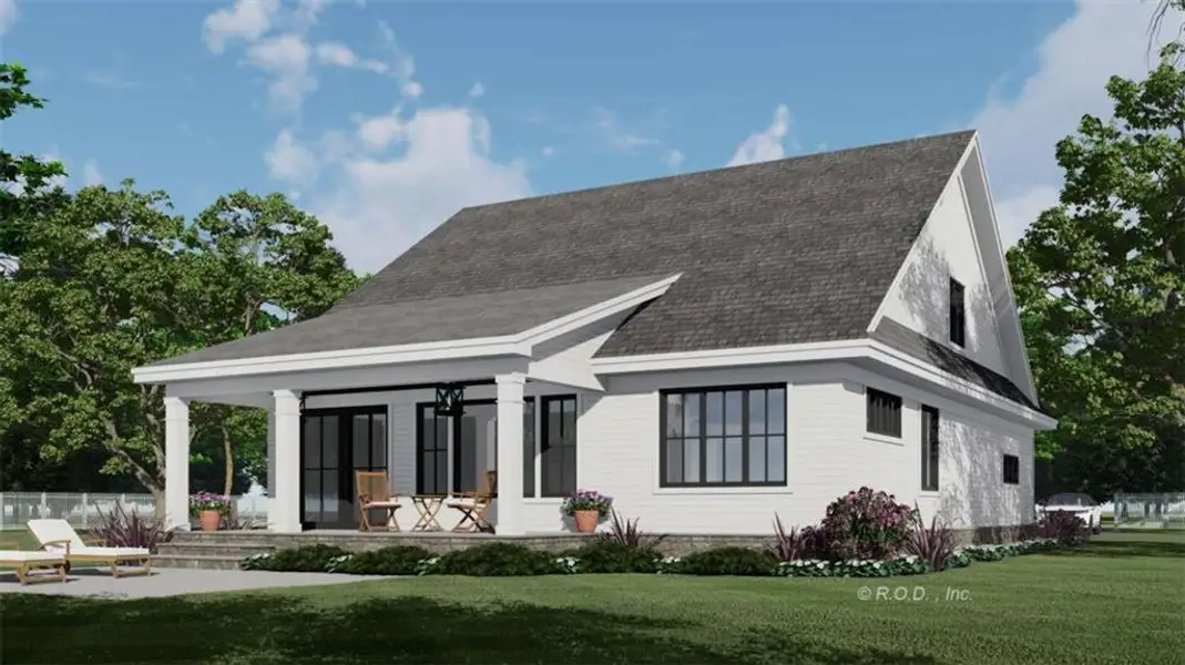 Exterior details and patio area of a home in , Carrollton (Image 4).