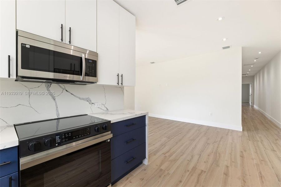 Furnished interior view inside a new home in , Miami (Image 13).
