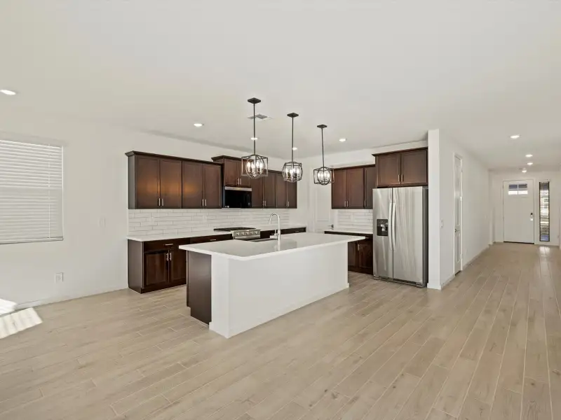 Furnished interior view inside a new home in Entrada Reserve Series, Tolleson (Image 4).