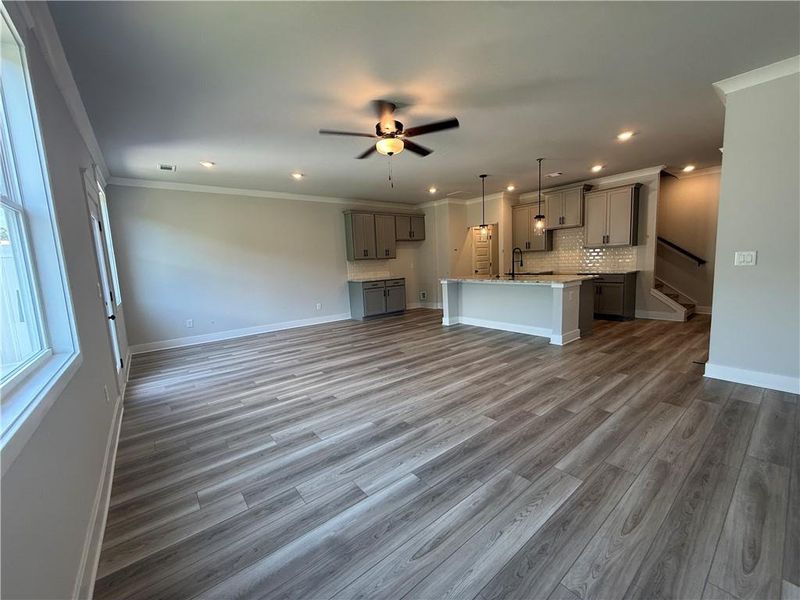 Spacious, unfurnished interior of a new home in The Towns at Auburn Station East, Auburn (Image 20).