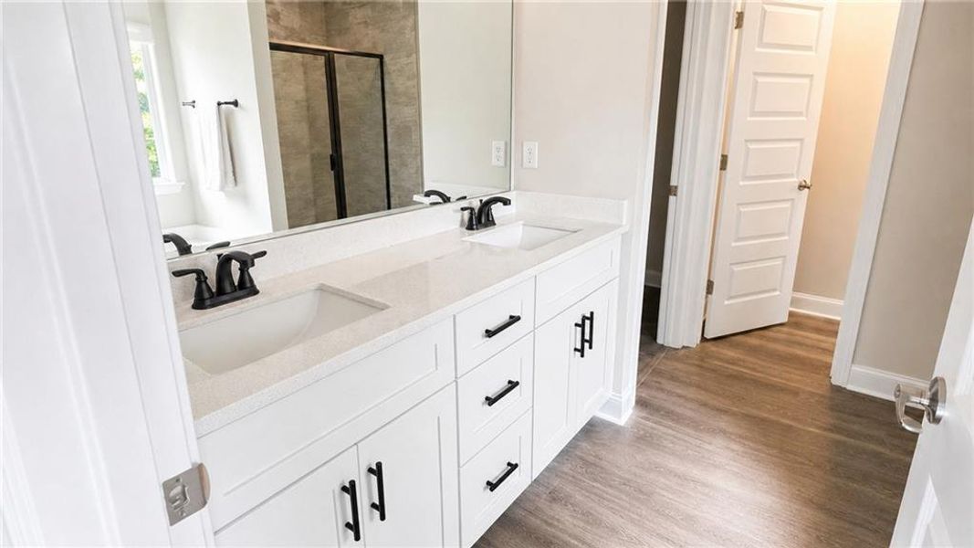 Furnished interior view inside a new home in Norris Landing, Snellville (Image 4).