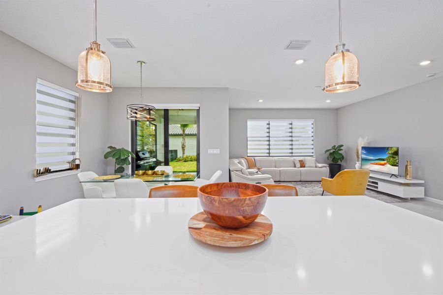 Furnished interior view inside a new home in , Port St. Lucie (Image 5).
