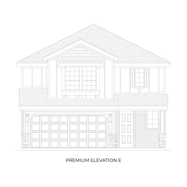Representative rendering of the exterior for the Harrison Select F by First Texas Homes (Image 9). Representative rendering of the exterior for the Harrison Select F by First Texas Homes (Image 9).