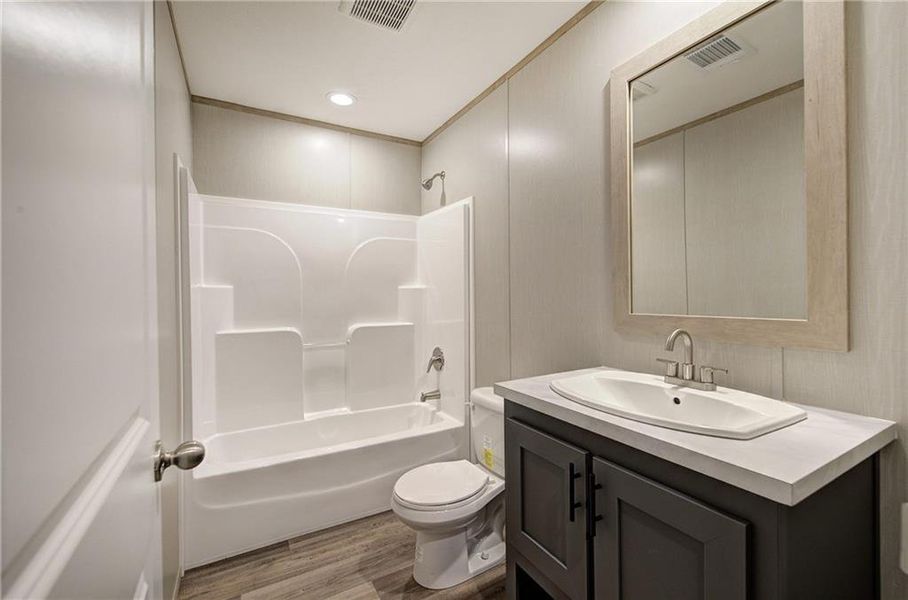 Furnished interior view inside a new home in , Talking Rock (Image 33).