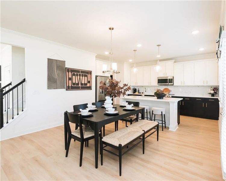 Furnished interior view inside a new home in Highland Park, Stonecrest (Image 16).