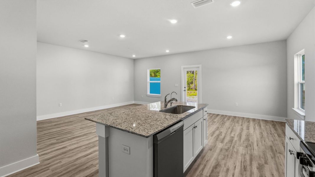 Furnished interior view inside a new home in Chateau Nemours, Port Saint Joe (Image 10).