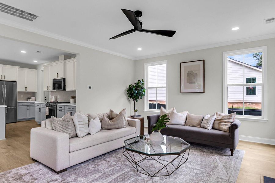 Furnished interior view inside a new home in Abbey Walk, Moncks Corner (Image 3).