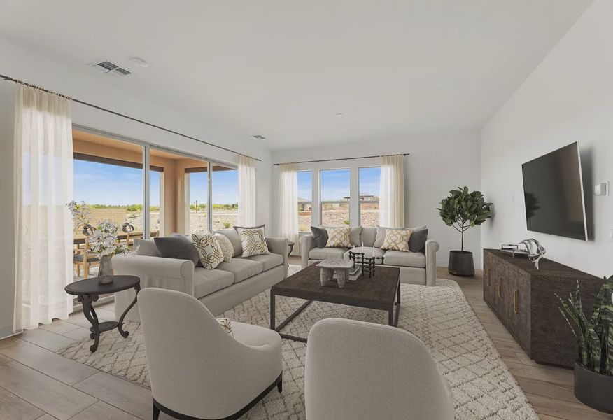 Virtually Staged Great Room - 5 of 31