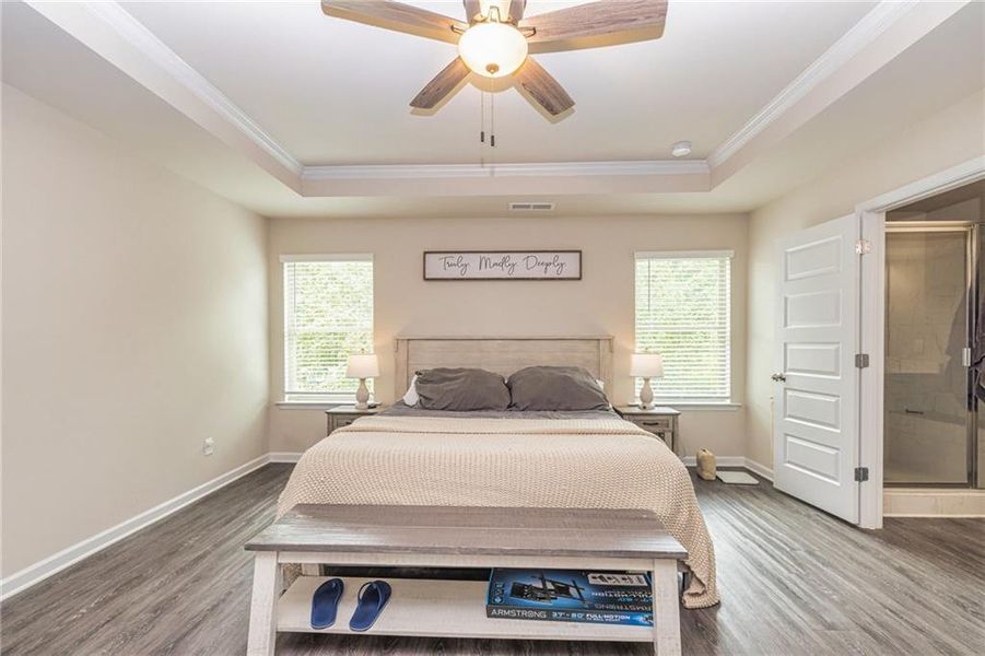 Furnished interior view inside a new home in Vineyard Park, Griffin (Image 12). Furnished interior view inside a new home in Vineyard Park, Griffin (Image 12).