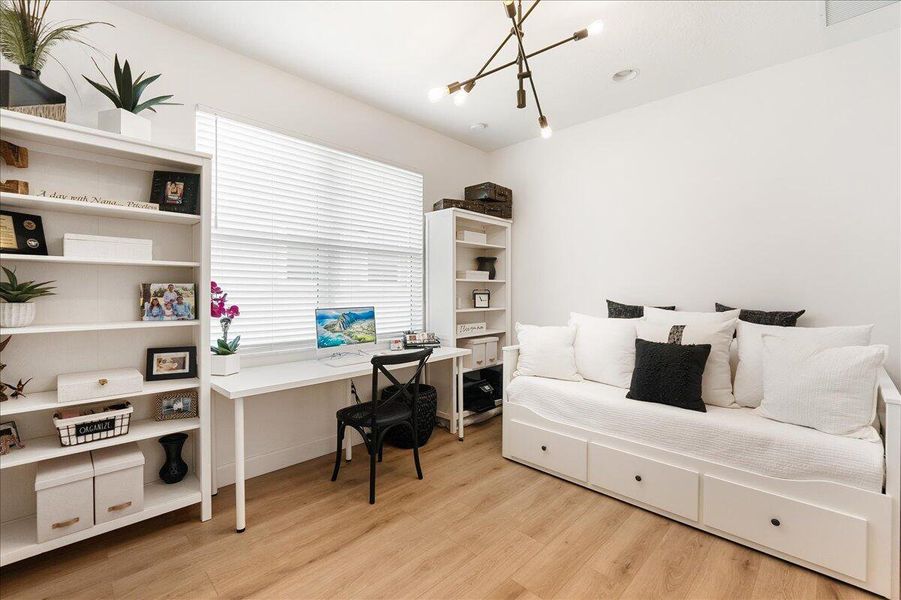 Furnished interior view inside a new home in , Port St. Lucie (Image 10).