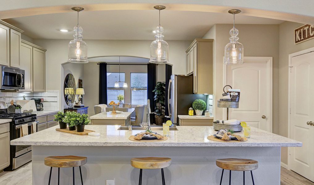 Gigantic kitchen island