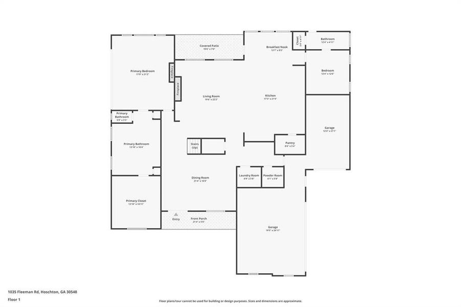 2D floor plan layout of this home in , Hoschton, GA (Image 4). 2D floor plan layout of this home in , Hoschton, GA (Image 4).