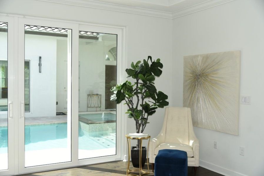 Furnished interior view inside a new home in Toscana, Palm Coast (Image 21).