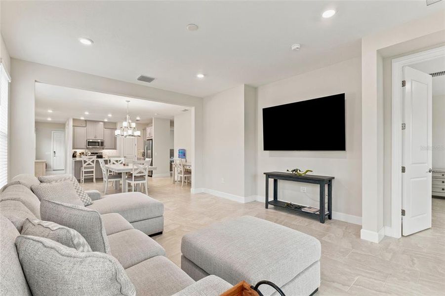 Furnished interior view inside a new home in , Poinciana (Image 5).