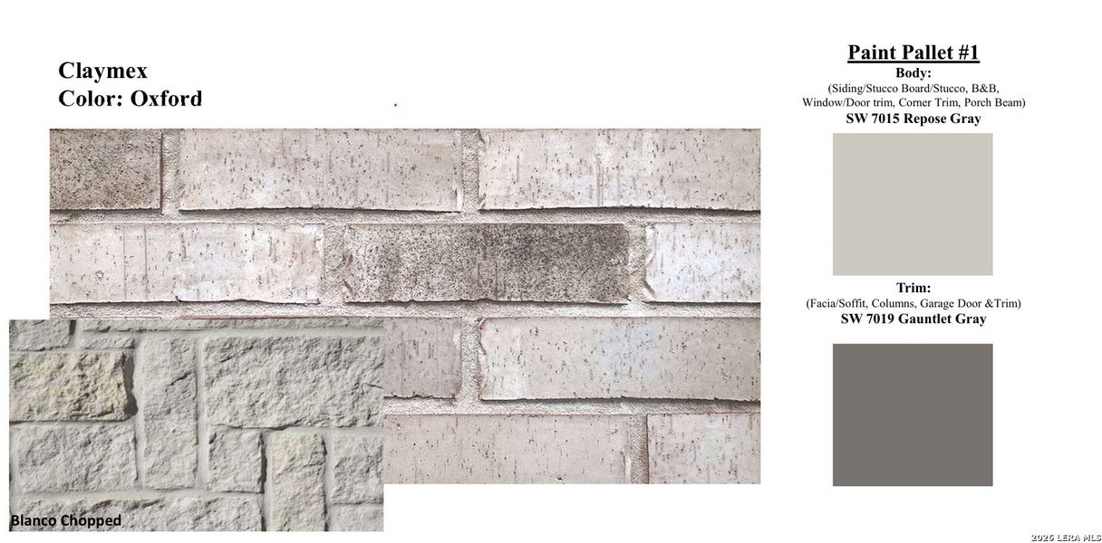Sample of building materials used in homes in Lone Oak, San Antonio (Image 4). Sample of building materials used in homes in Lone Oak, San Antonio (Image 4).