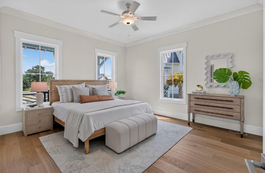Furnished interior view inside a new home in , Johns Island (Image 14).