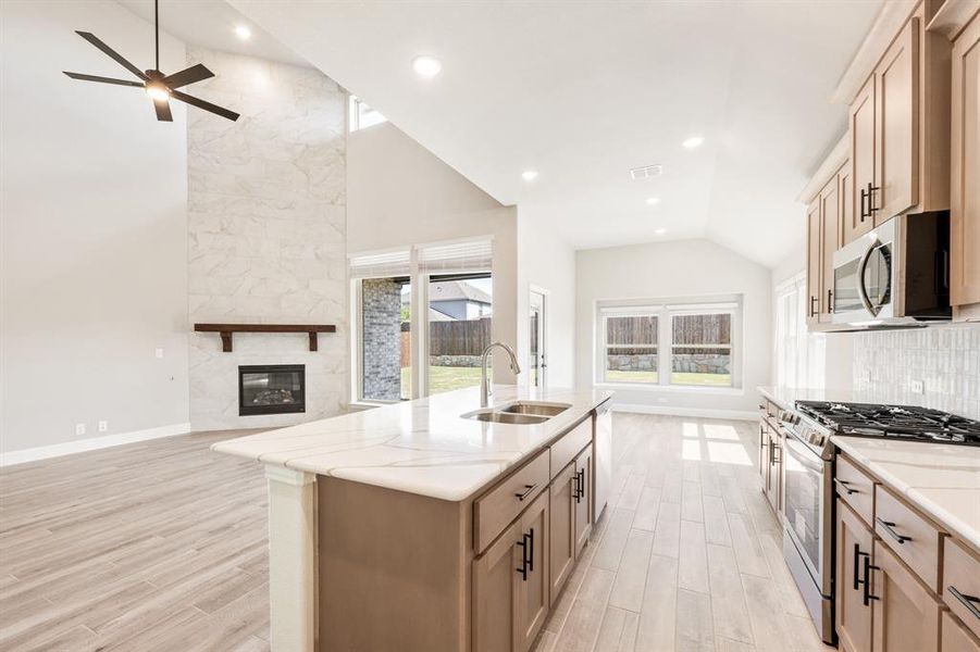 Furnished interior view inside a new home in Devonshire, Forney (Image 13).