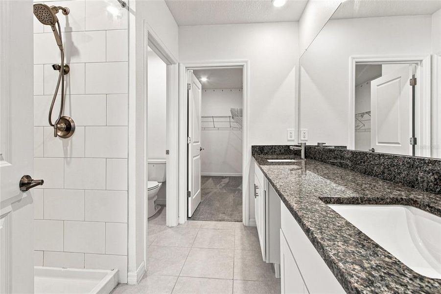 Furnished interior view inside a new home in The Isle of Avalon, Spring Hill (Image 8).