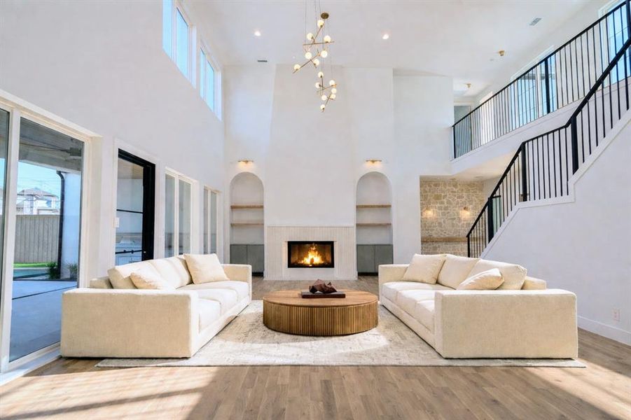 House completed and ready to move in.