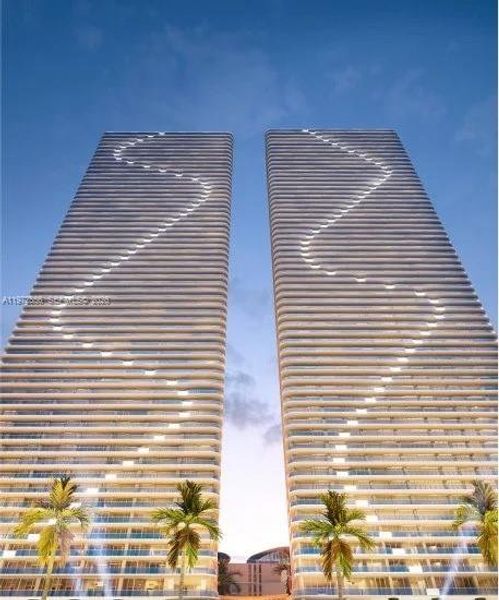 Condo located in Miami, FL showcasing its design and architecture (Image 3). Condo located in Miami, FL showcasing its design and architecture (Image 3).