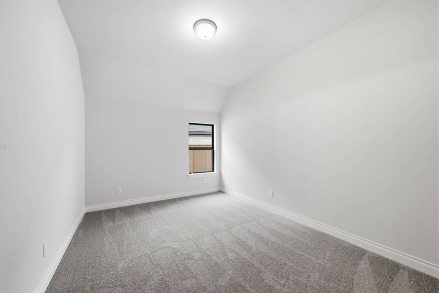 Spacious, unfurnished interior of a new home in Bridgeland 50′, Cypress (Image 27).