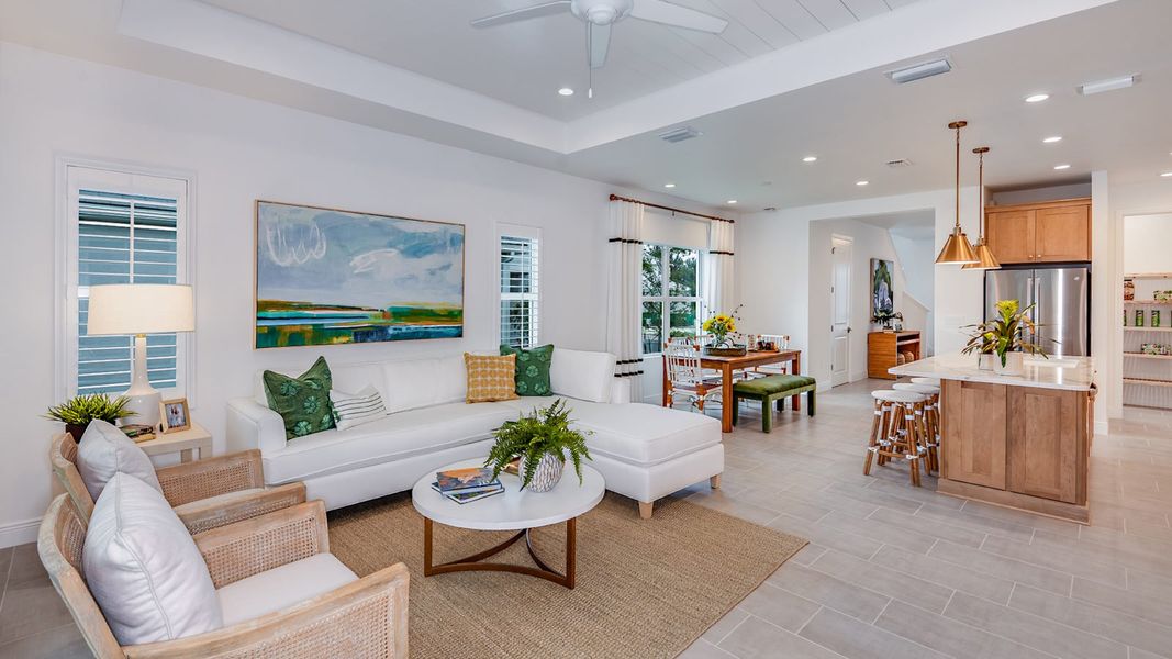 Representative furnished interior of a home built from the Heritage by Neal Communities in Tide Marsh, Fort Myers (Image 9).