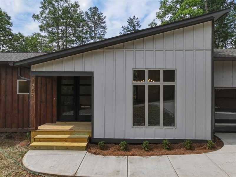 Exterior details and patio area of a home in , Ellijay (Image 3). Exterior details and patio area of a home in , Ellijay (Image 3).