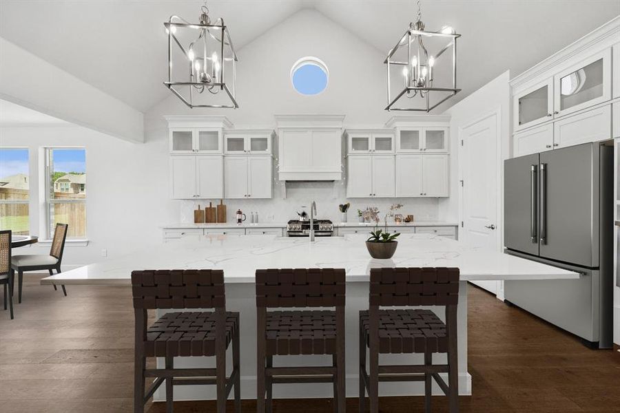 Furnished interior view inside a new home in Lincoln Pointe, Van Alstyne (Image 12). Furnished interior view inside a new home in Lincoln Pointe, Van Alstyne (Image 12).
