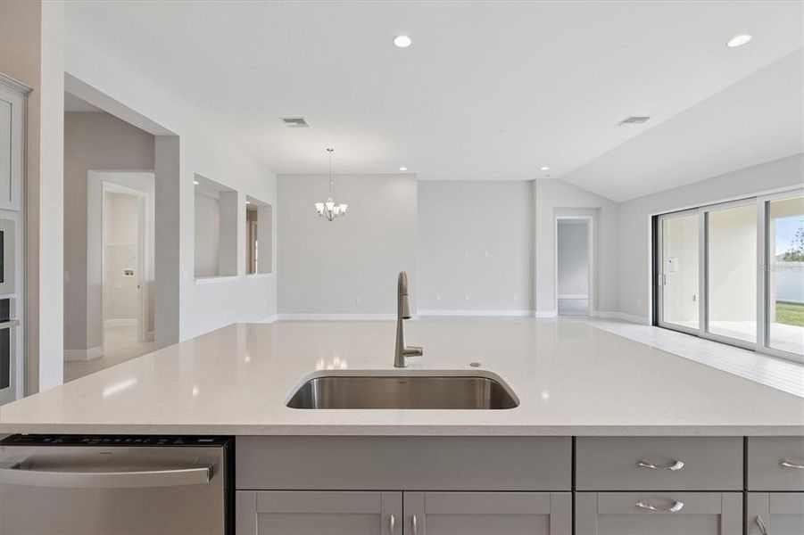 Furnished interior view inside a new home in Caldera, Spring Hill (Image 11).