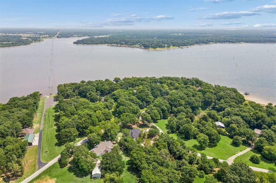 Location, Location, Location - so close to the lake.