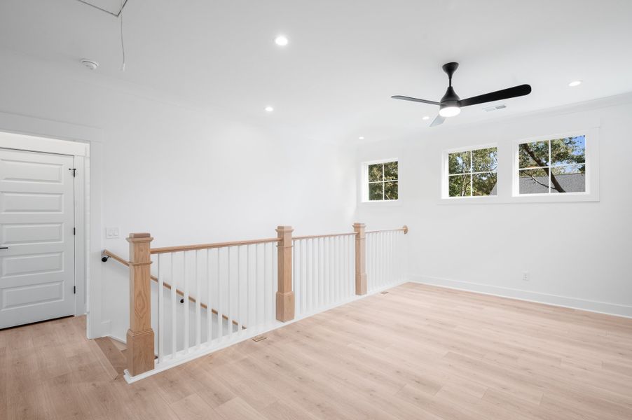 Representative unfurnished interior of a home built from the Kennedy by Hunter Quinn Homes in Mount Pleasant Homes, Mount Pleasant (Image 14).