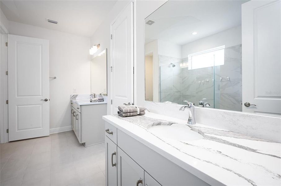 Furnished interior view inside a new home in , Palmetto (Image 8).