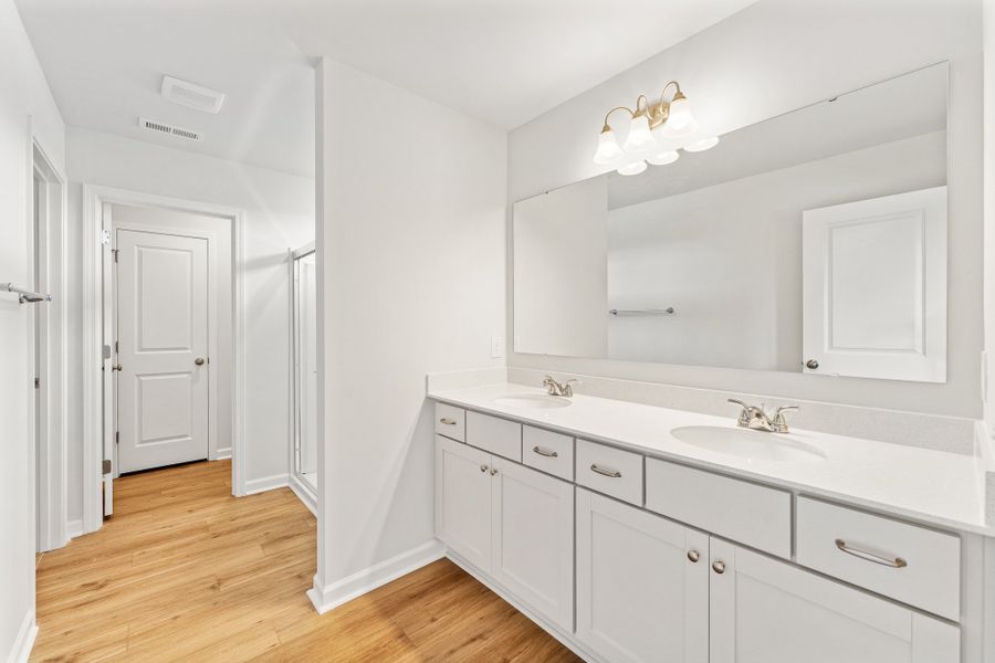 Furnished interior view inside a new home in Mayfair Village, Spartanburg (Image 10). Furnished interior view inside a new home in Mayfair Village, Spartanburg (Image 10).