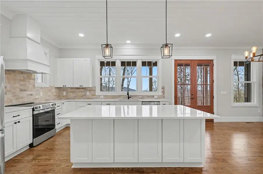 Furnished interior view inside a new home in , Clayton (Image 3).