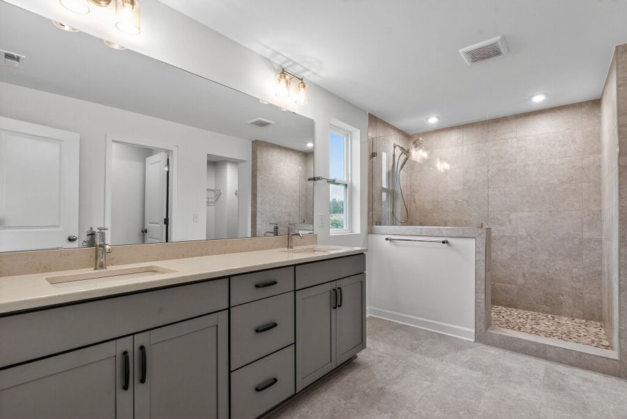 Representative furnished interior of a home built from the The Redbud by David Weekley Homes in Serenity - The Village Collection, Fuquay Varina (Image 5).