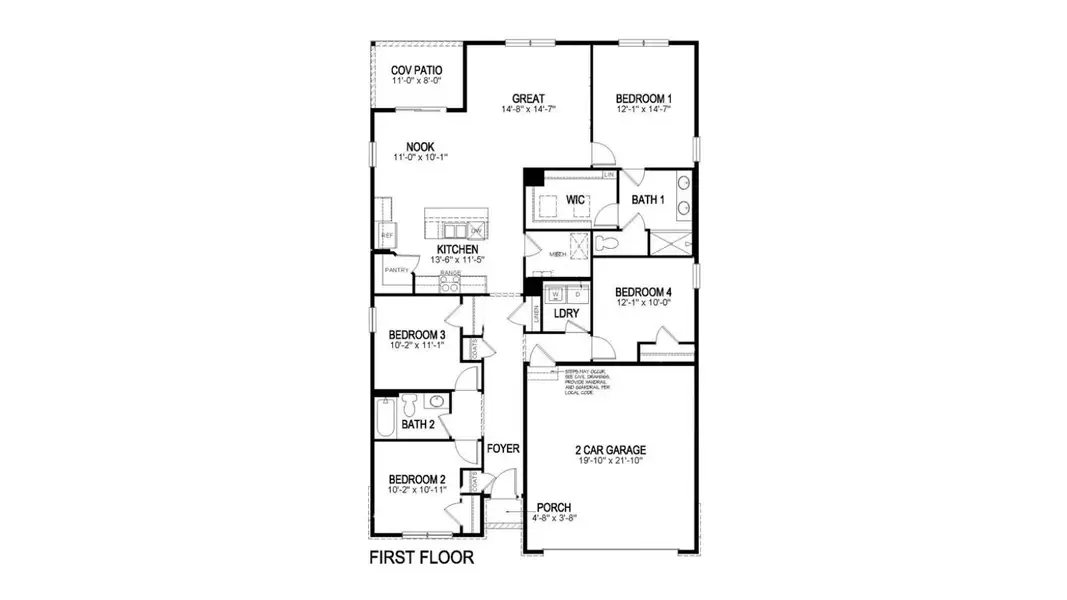 2D floor plan layout of this home in Vista Meadows, Fort Lupton, CO (Image 3). 2D floor plan layout of this home in Vista Meadows, Fort Lupton, CO (Image 3).