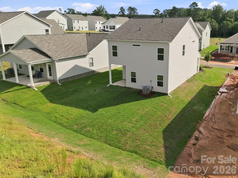 Exterior details and patio area of a home in Catawba Trace, Catawba (Image 28).