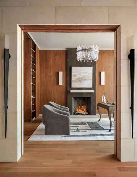 Furnished interior view inside a new home in , Dallas (Image 6).