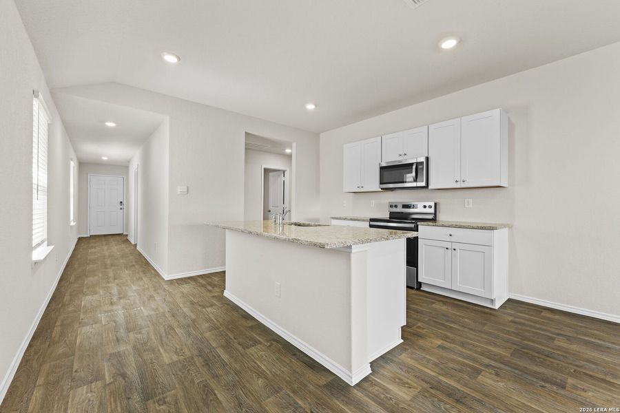 Furnished interior view inside a new home in Stonehill, San Antonio (Image 7).