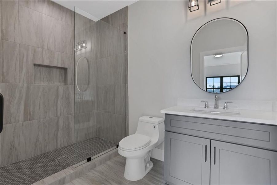 Furnished interior view inside a new home in , Milton (Image 68).