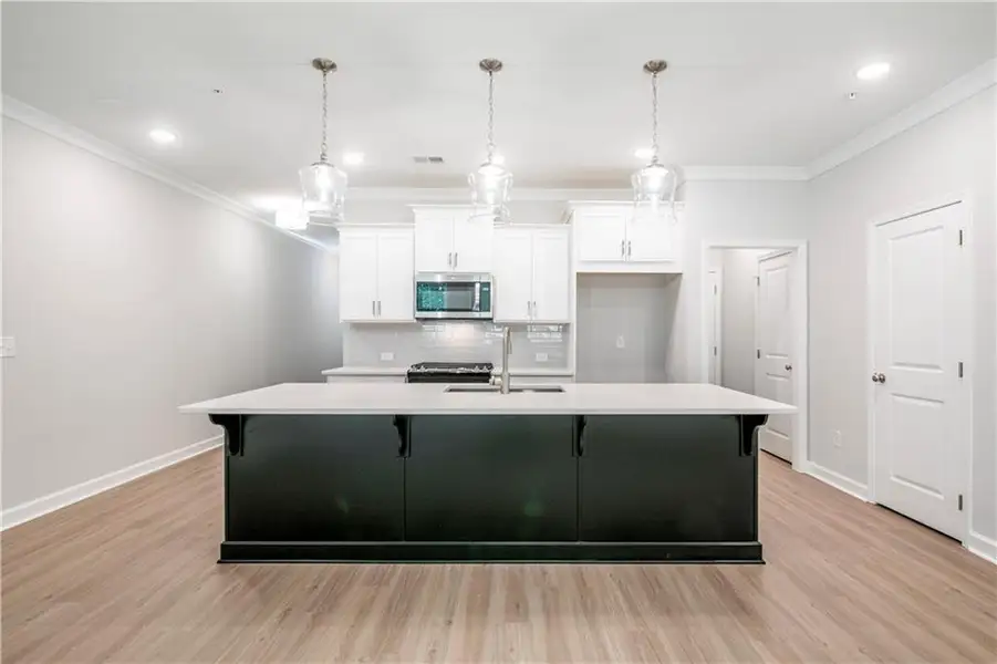 Furnished interior view inside a new home in River Walk Place, Lawrenceville (Image 8).