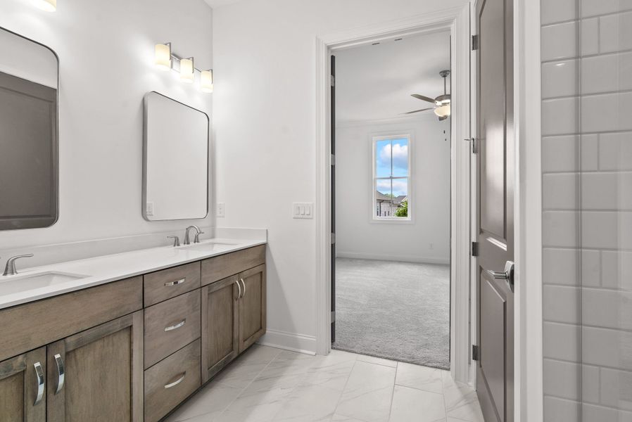 Representative furnished interior of a home built from the The Barrett II by The Providence Group in Waterside Condos, Peachtree Corners (Image 7). Representative furnished interior of a home built from the The Barrett II by The Providence Group in Waterside Condos, Peachtree Corners (Image 7).