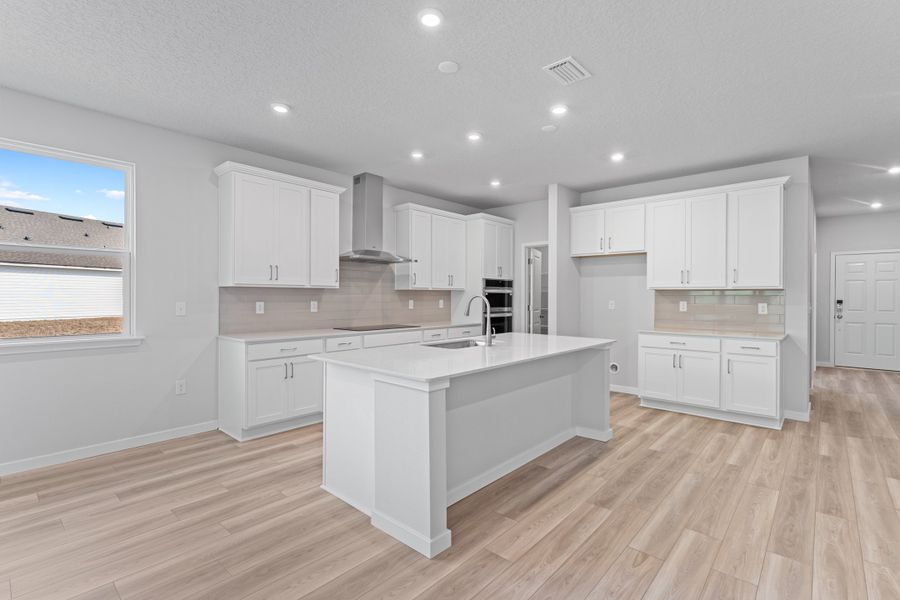 Lot 533 Chef's Kitchen with Island at NorthShore