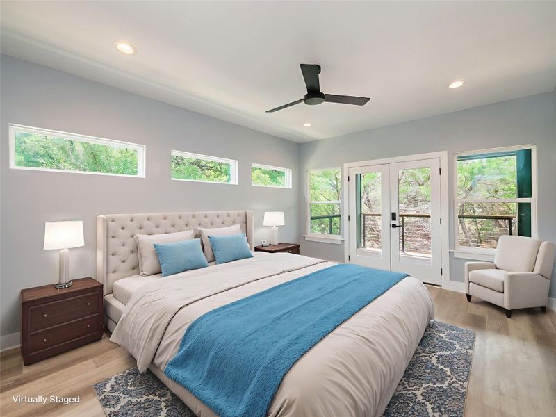 Furnished interior view inside a new home in , Leander (Image 3).