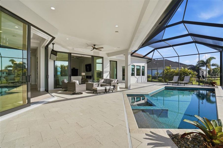 Exterior details and patio area of a home in , Parrish (Image 33).