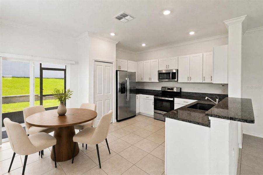 Furnished interior view inside a new home in , Zephyrhills (Image 5). Furnished interior view inside a new home in , Zephyrhills (Image 5).