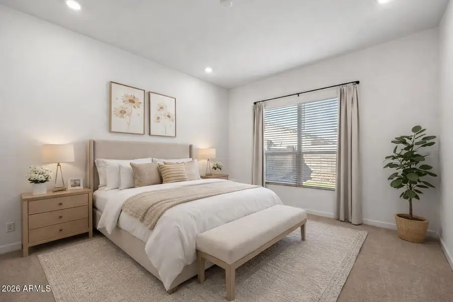 Virtually Staged pprimary bedroom